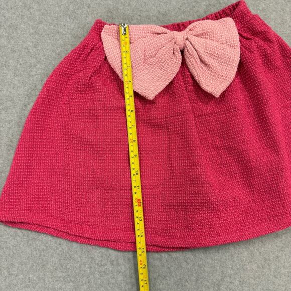 Shop The Mint Girls Set 10/12 Floral Ruffle Top Tweed Bow Skirt Fairy Princess - Picture 9 of 14